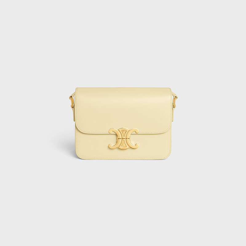 TEEN TRIOMPHE BAG IN SHINY CALFSKIN