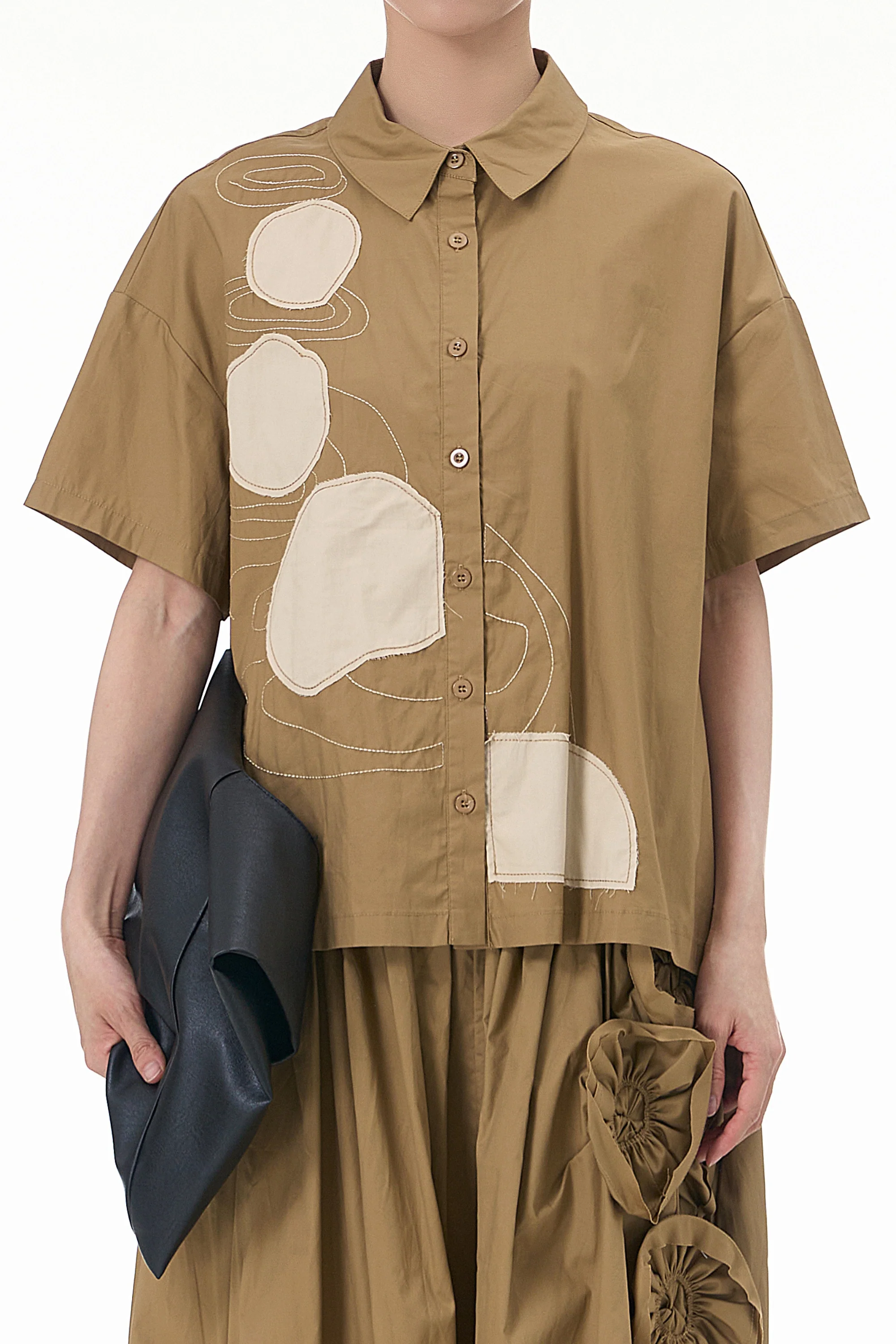 Eclipse Patch Oversized Shirt