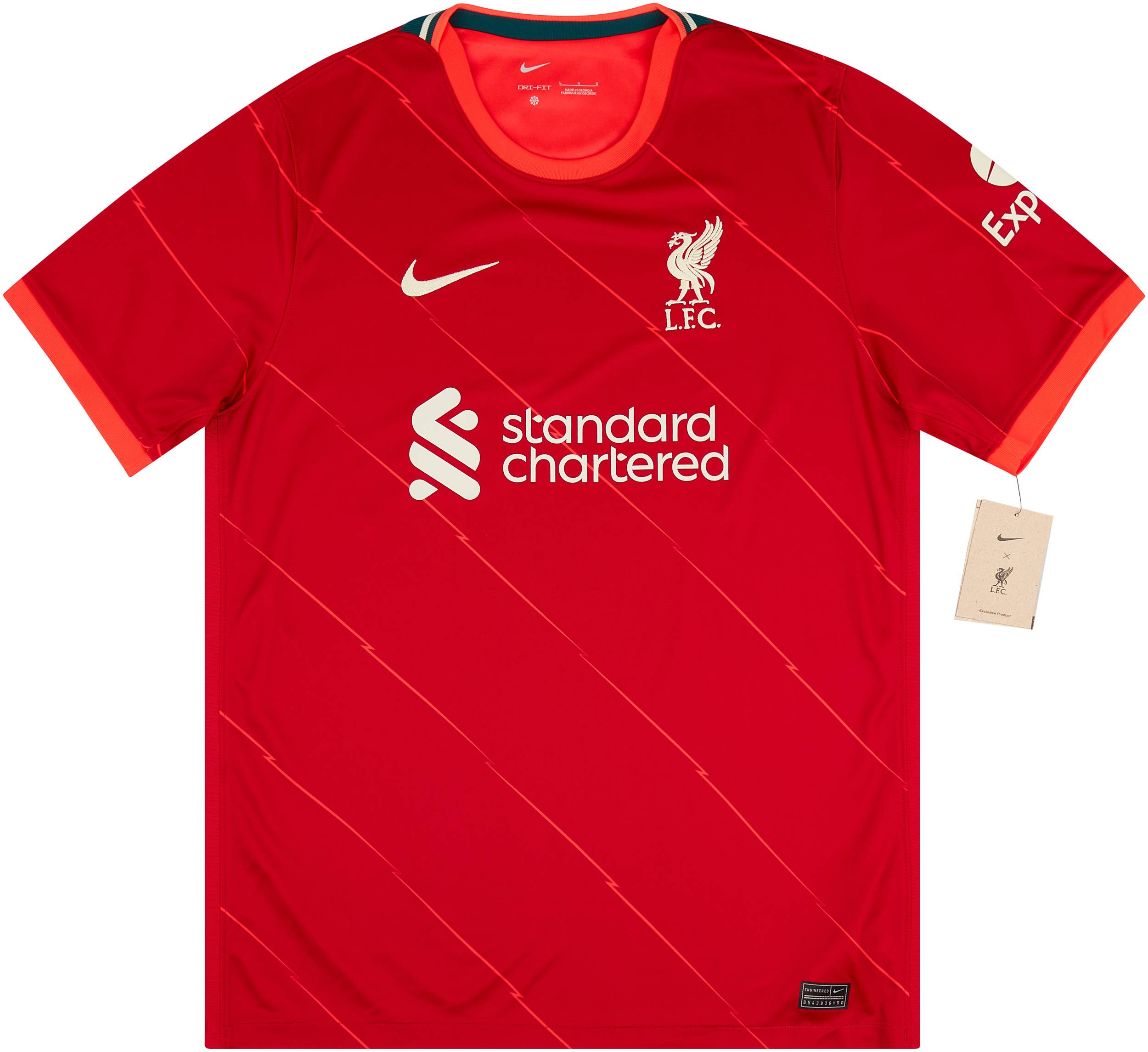 Liverpool Retro Football Jersey Home Custom Shirt 2021/22