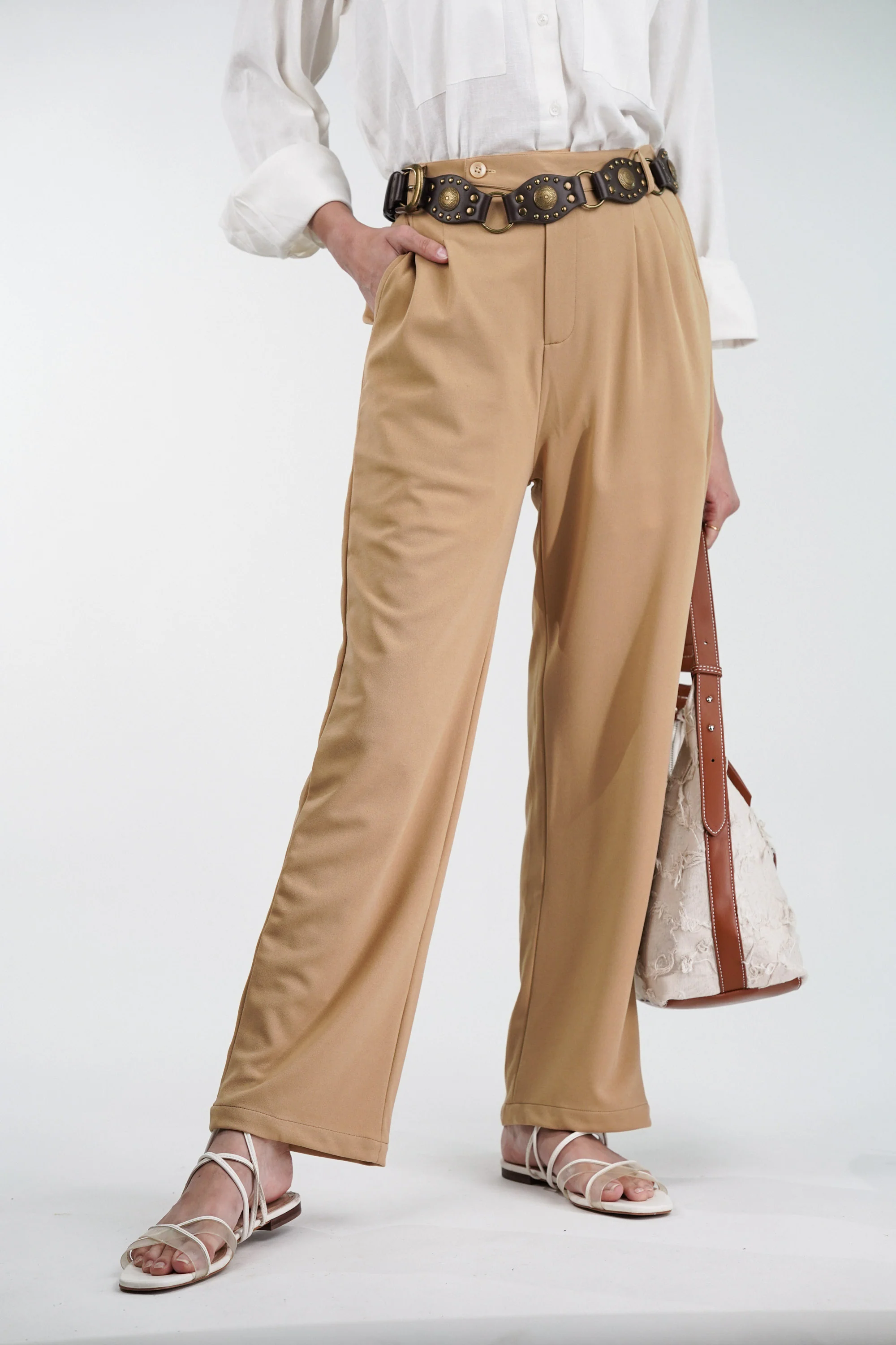 Straight Fit Amber korean Trouser