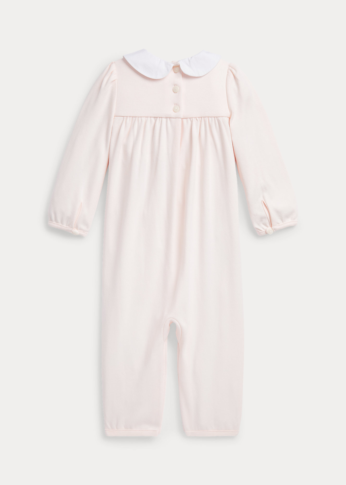 Embroidered Organic Cotton Coverall