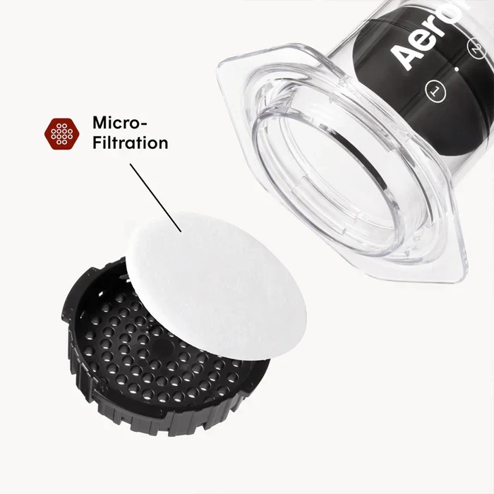 Clear Single Cup 3-in-1 Coffee Press