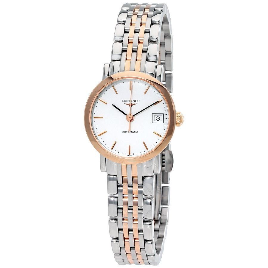 [2026 Mirror Grade]Longines Women's L4.309.5.12.7 Elegant Two-Tone Stainless Steel Watch