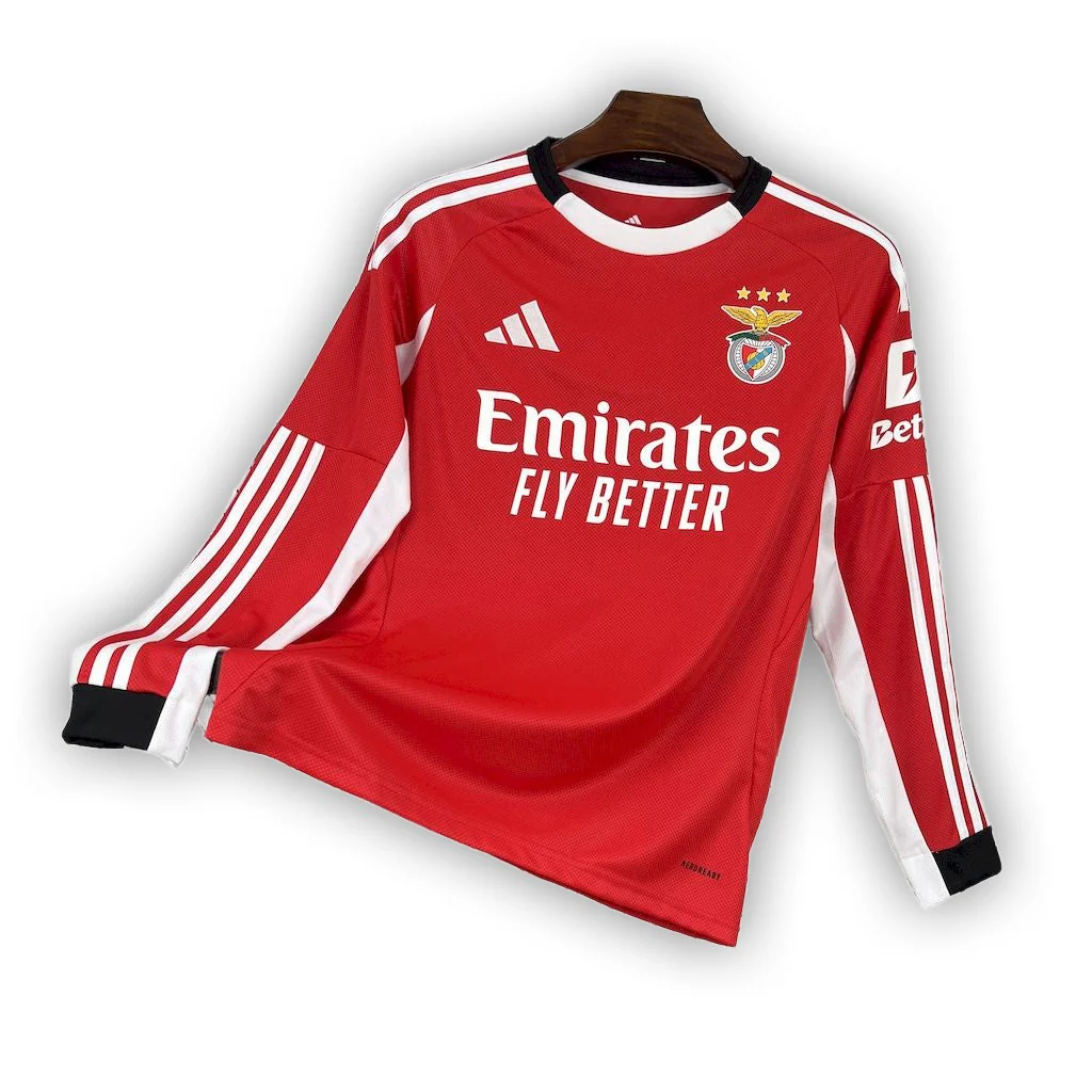 Benfica 2025/26 Home Long Sleeve
