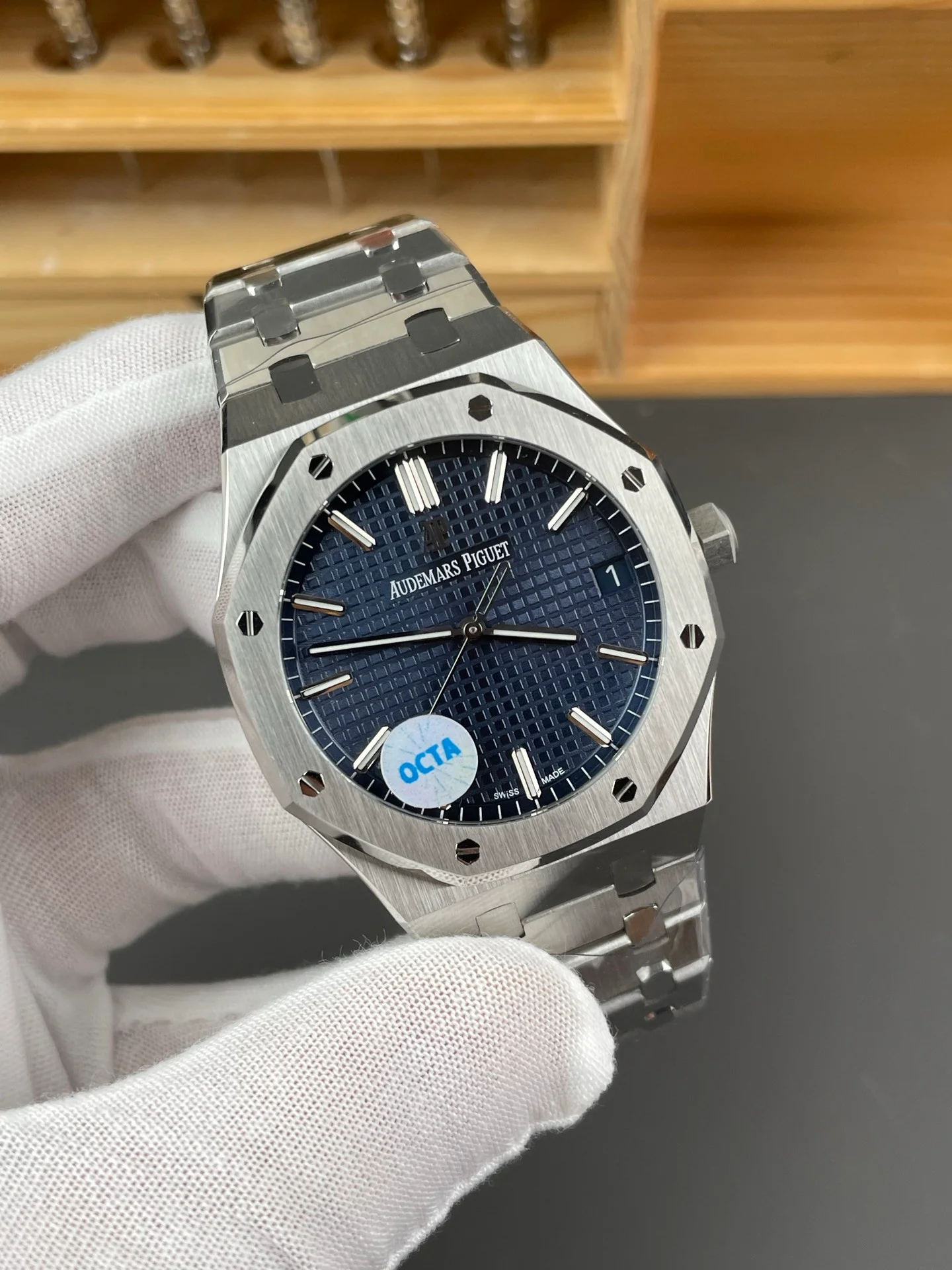 Royal Oak 15500 Blue Dial
