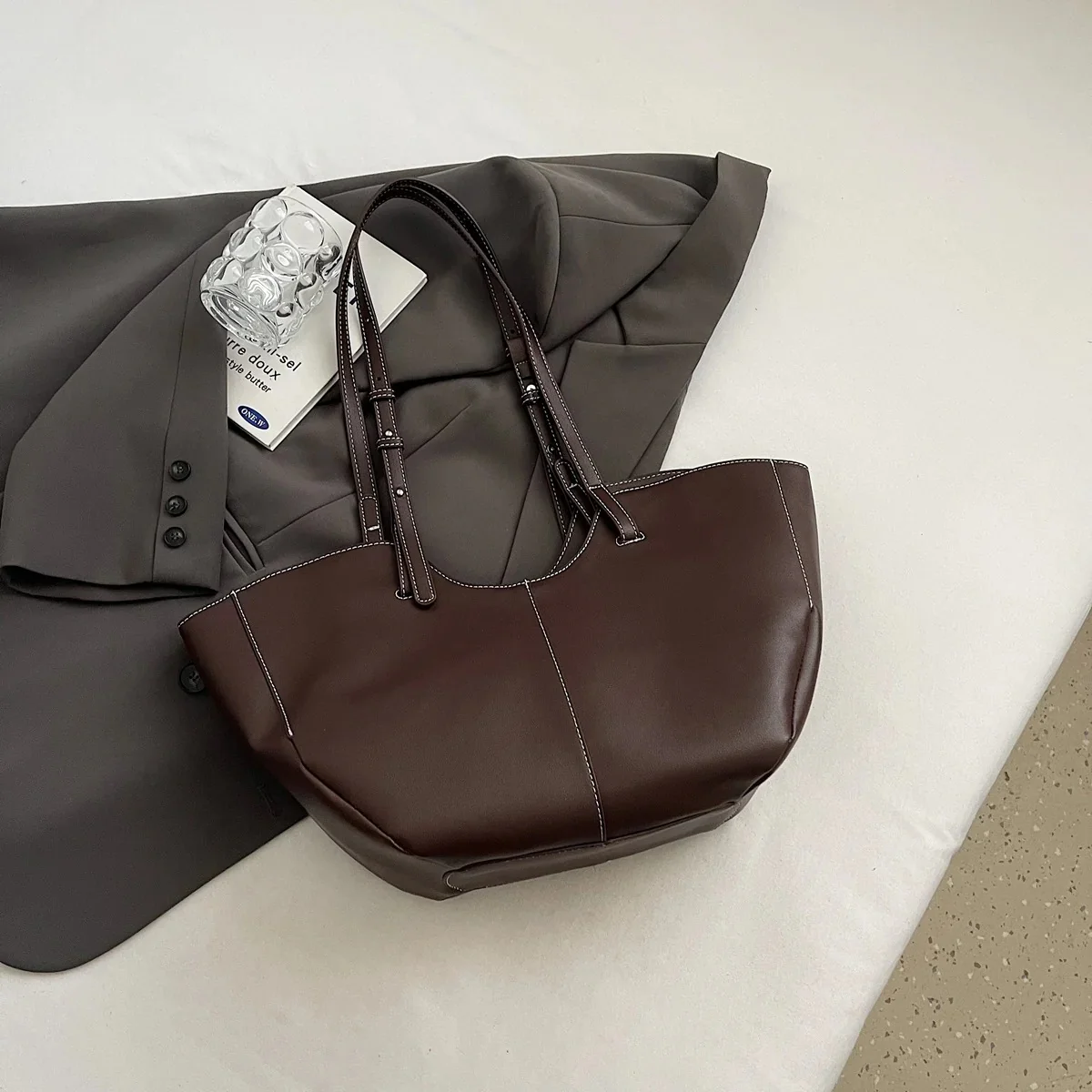 June Vegan Leather Tote