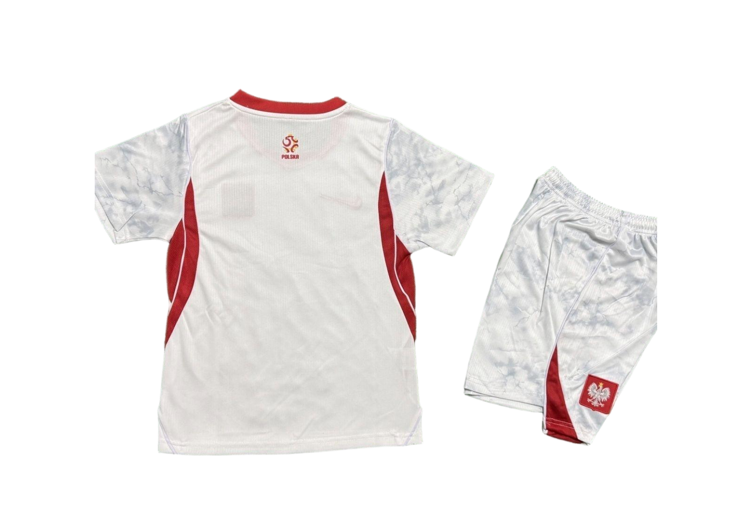 World Cup 2026 Poland Home Kids Kit Soccer Jersey+Shorts