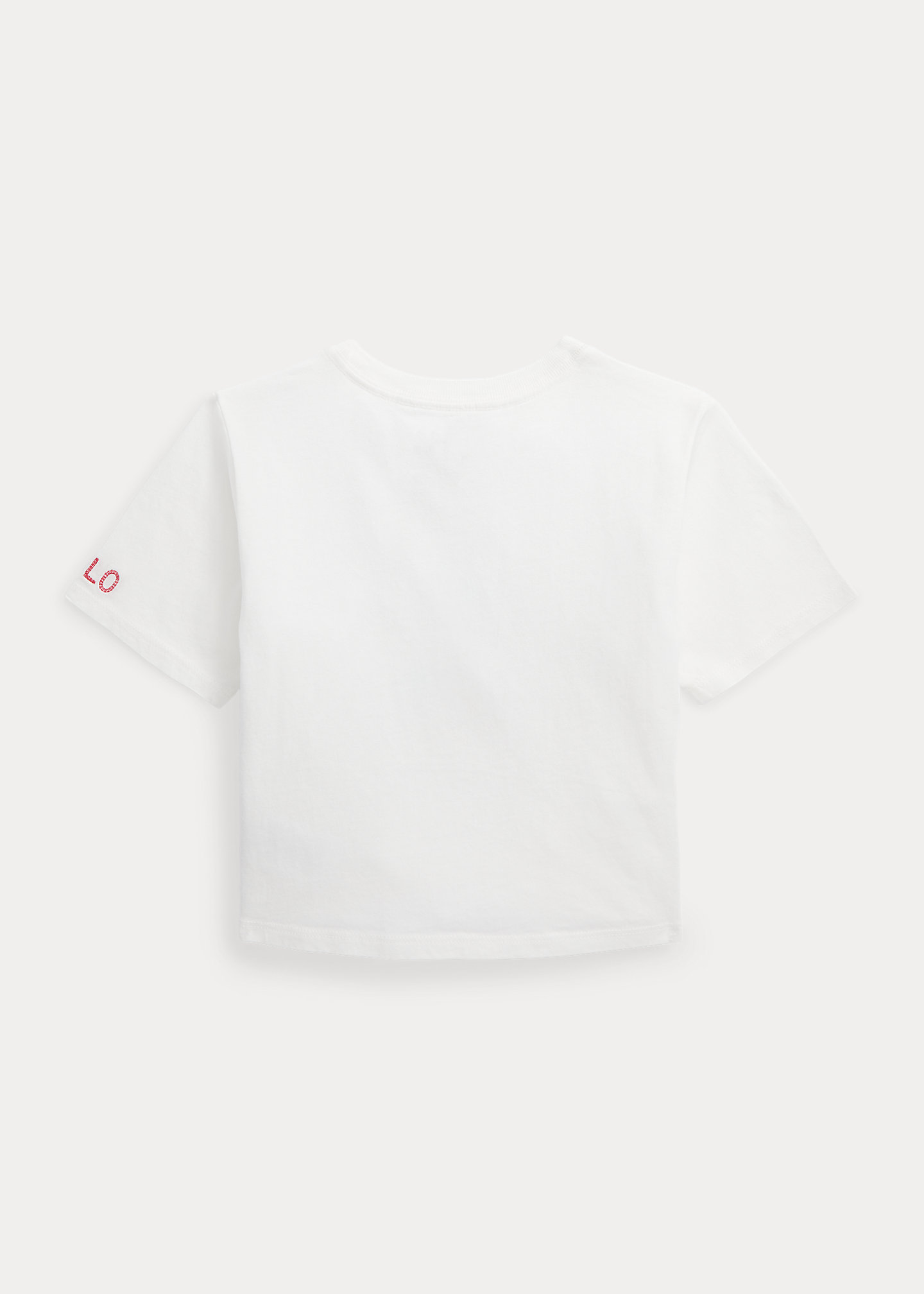 Floral Big Pony Cotton Jersey Boxy Tee