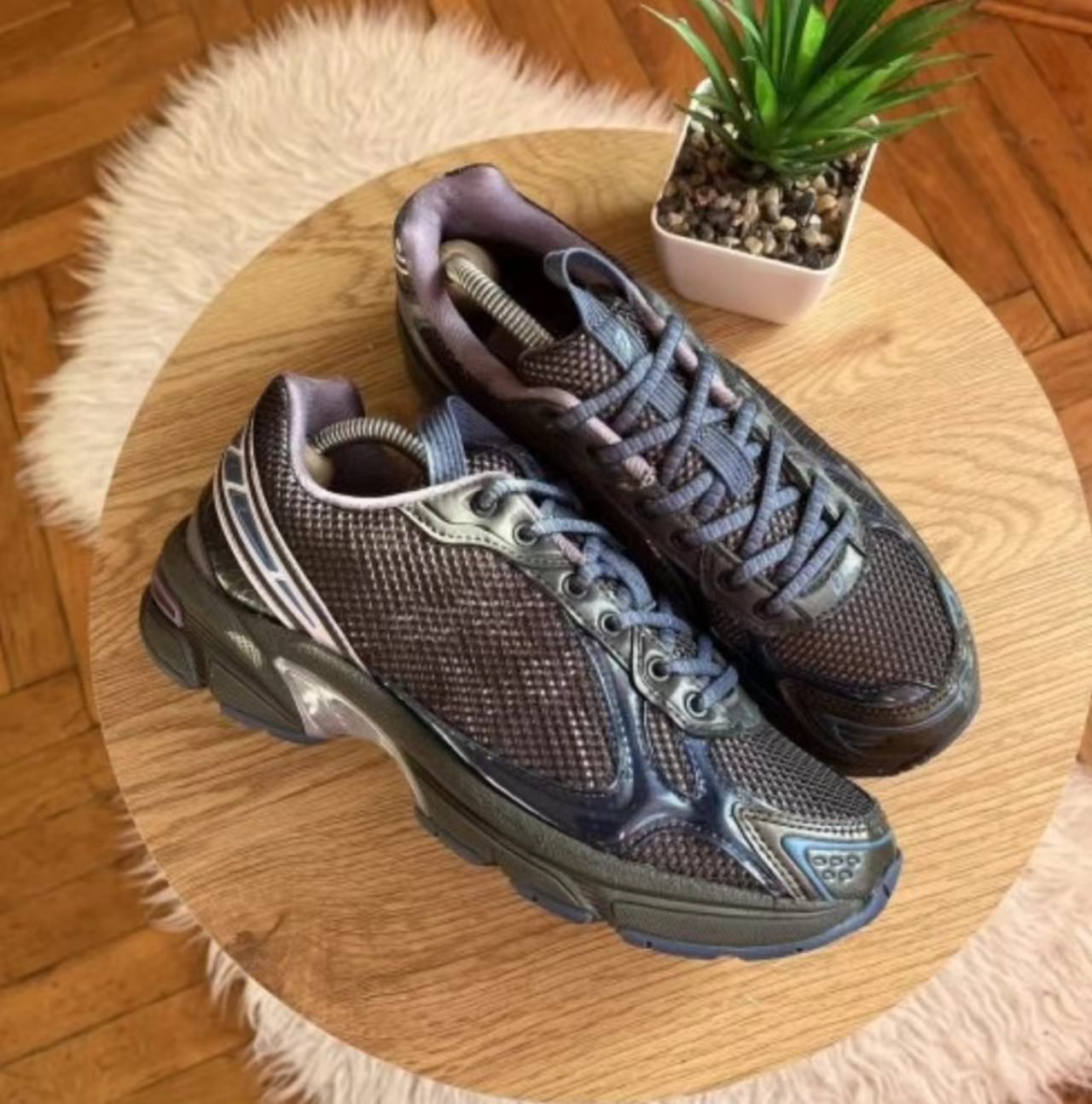 ASICS Gel-1130 Dark Blue Purple Black