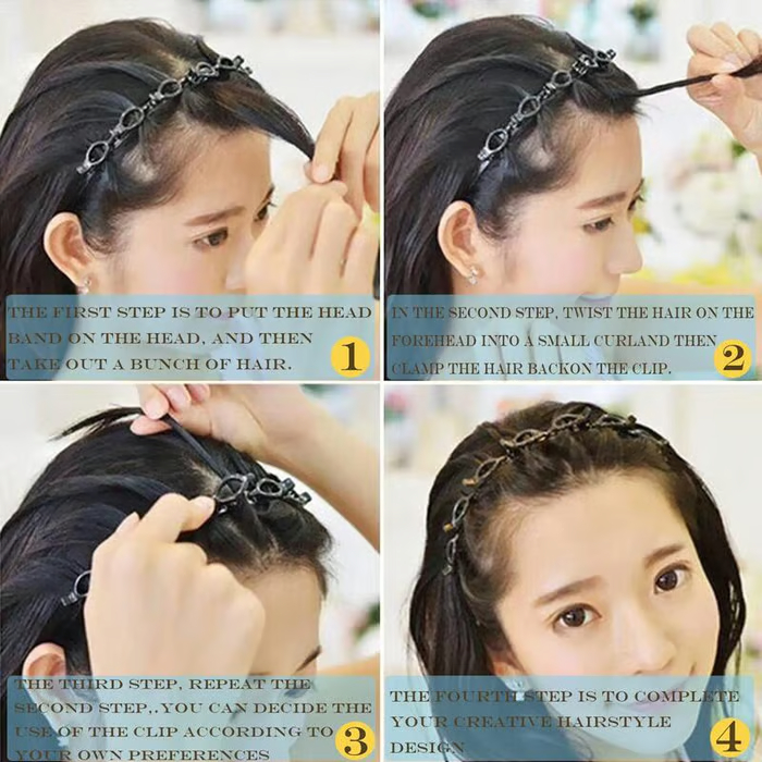 🔥Bangs Hairstyle Hairpin Headband