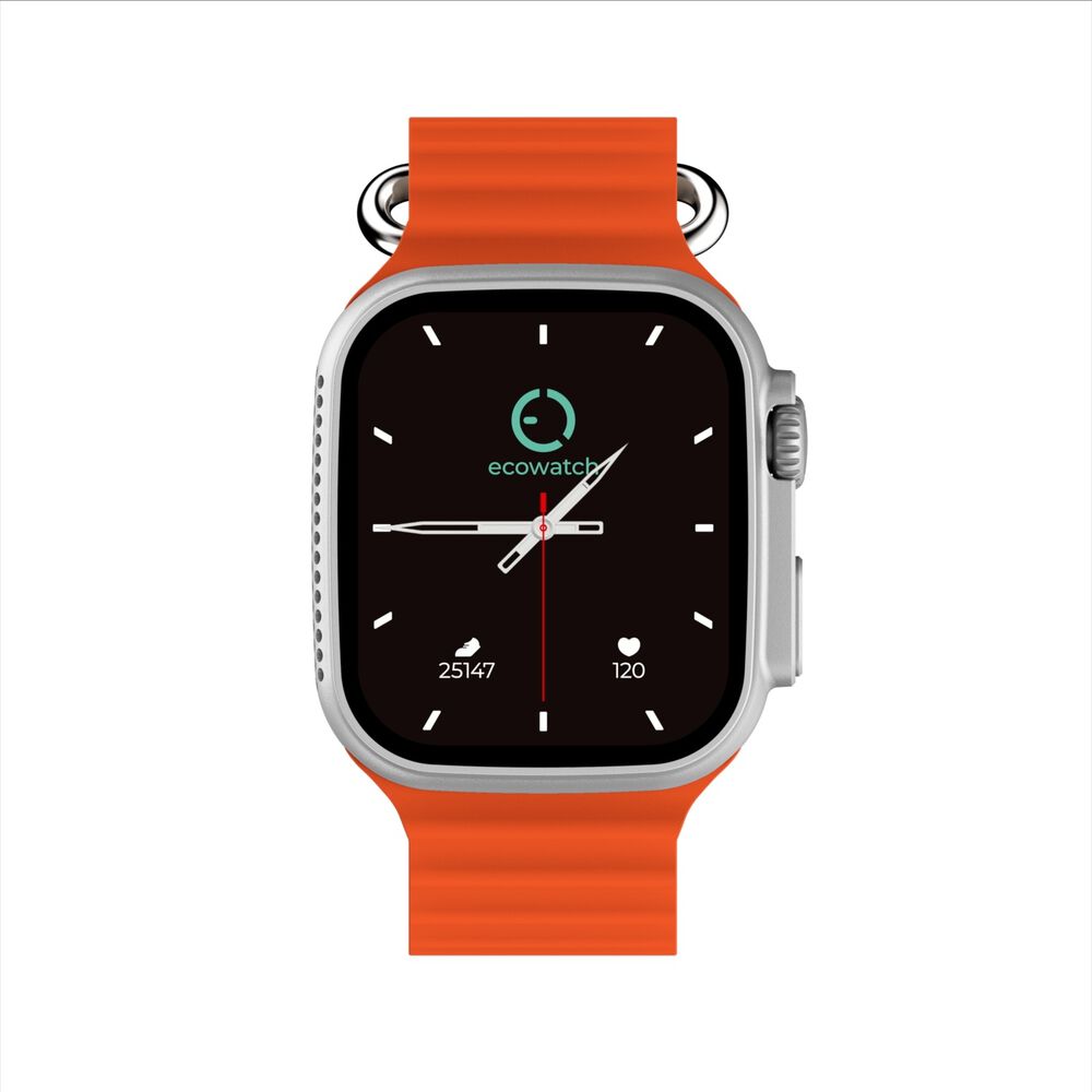 ECOWATCH Smartwatch Ecowatch 2, 2 wymienne paski