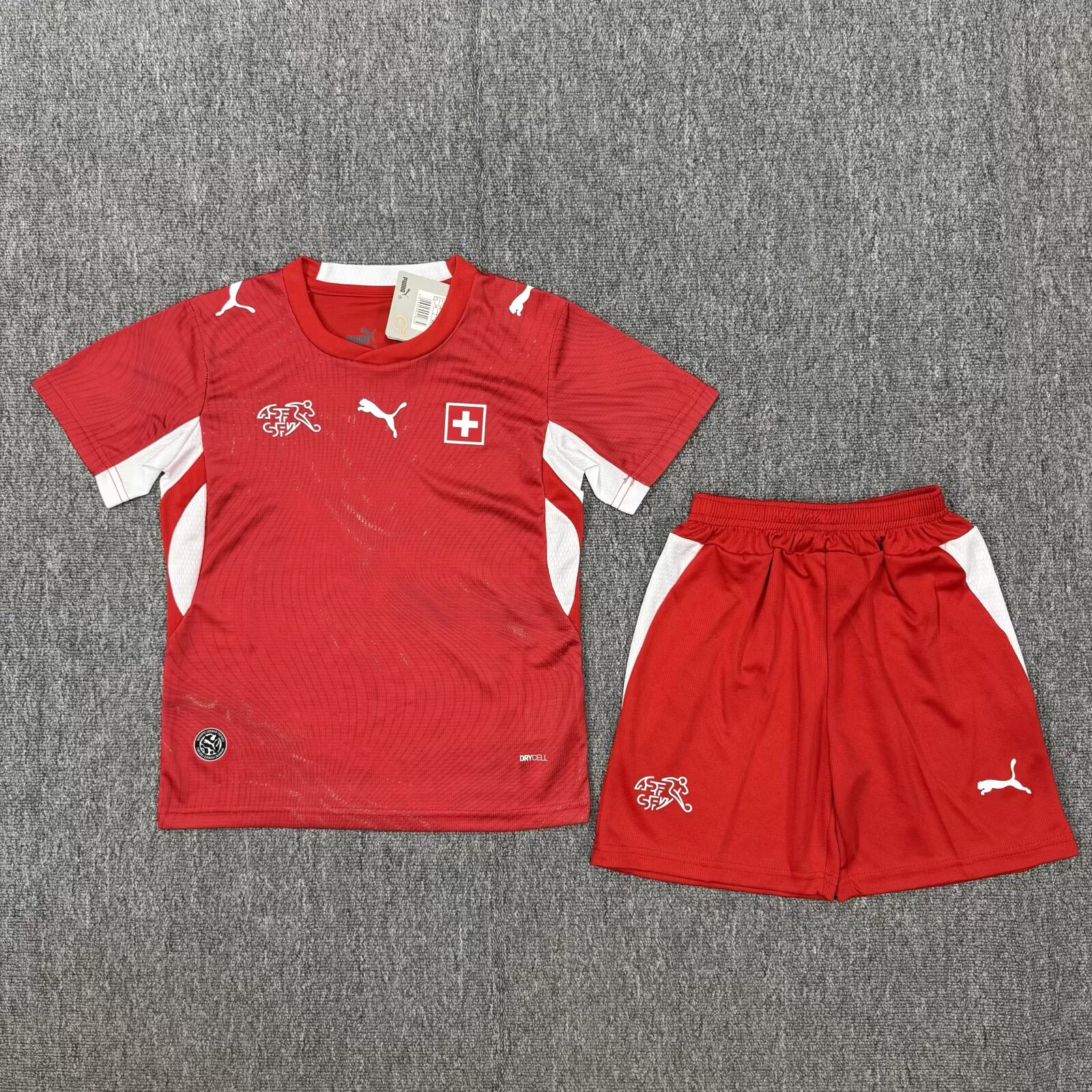 2026 Switzerland Home Shirt Kids Size