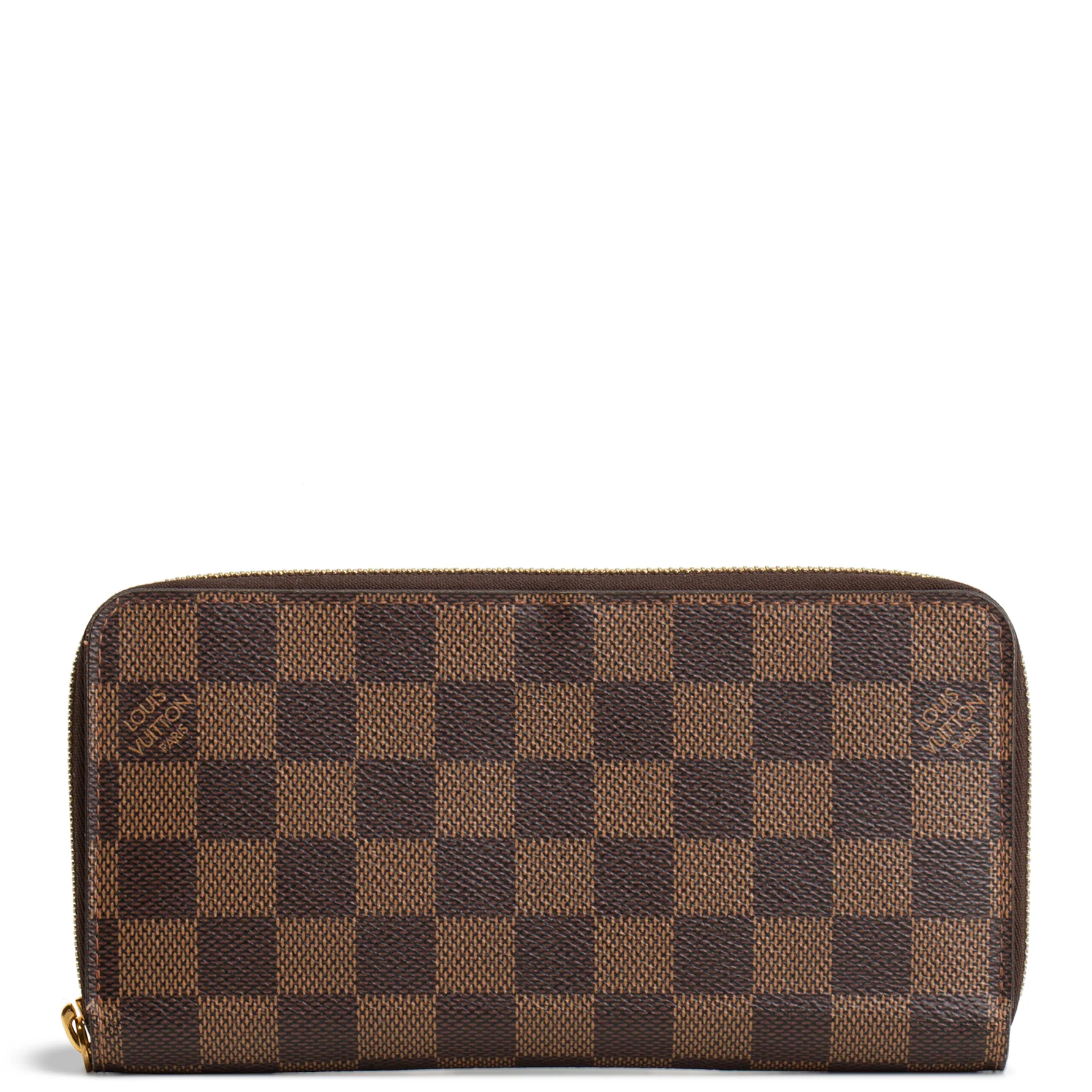 LOUIS VUITTON Damier Ebene Zippy Wallet