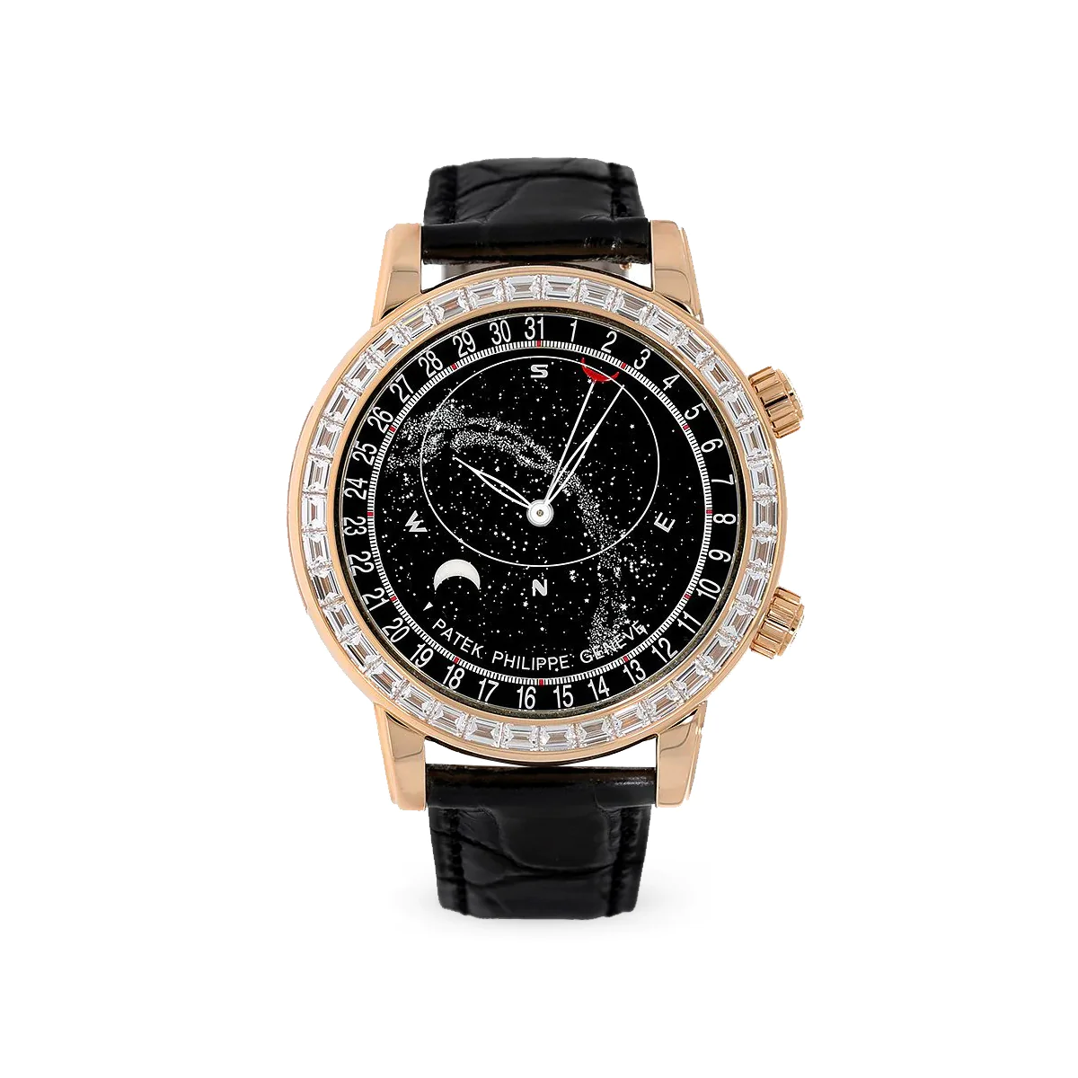[2026 Mirror Grade]PATEK PHILIPPE  2023  SKU#0006512  GRAND COMPLICATIONS 6104R-001 BLACK