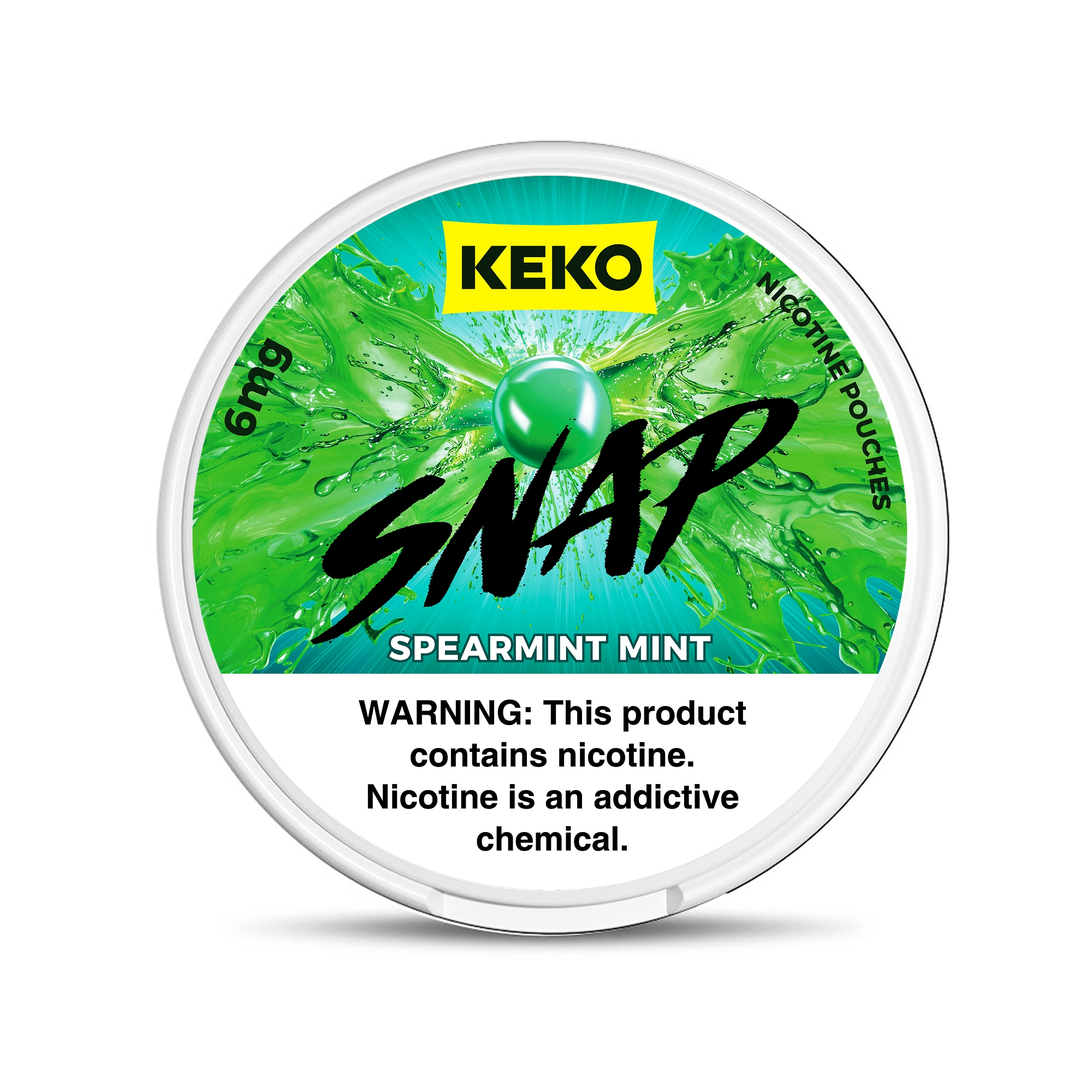 KEKO SPEARMINT MINT 3mg/6mg