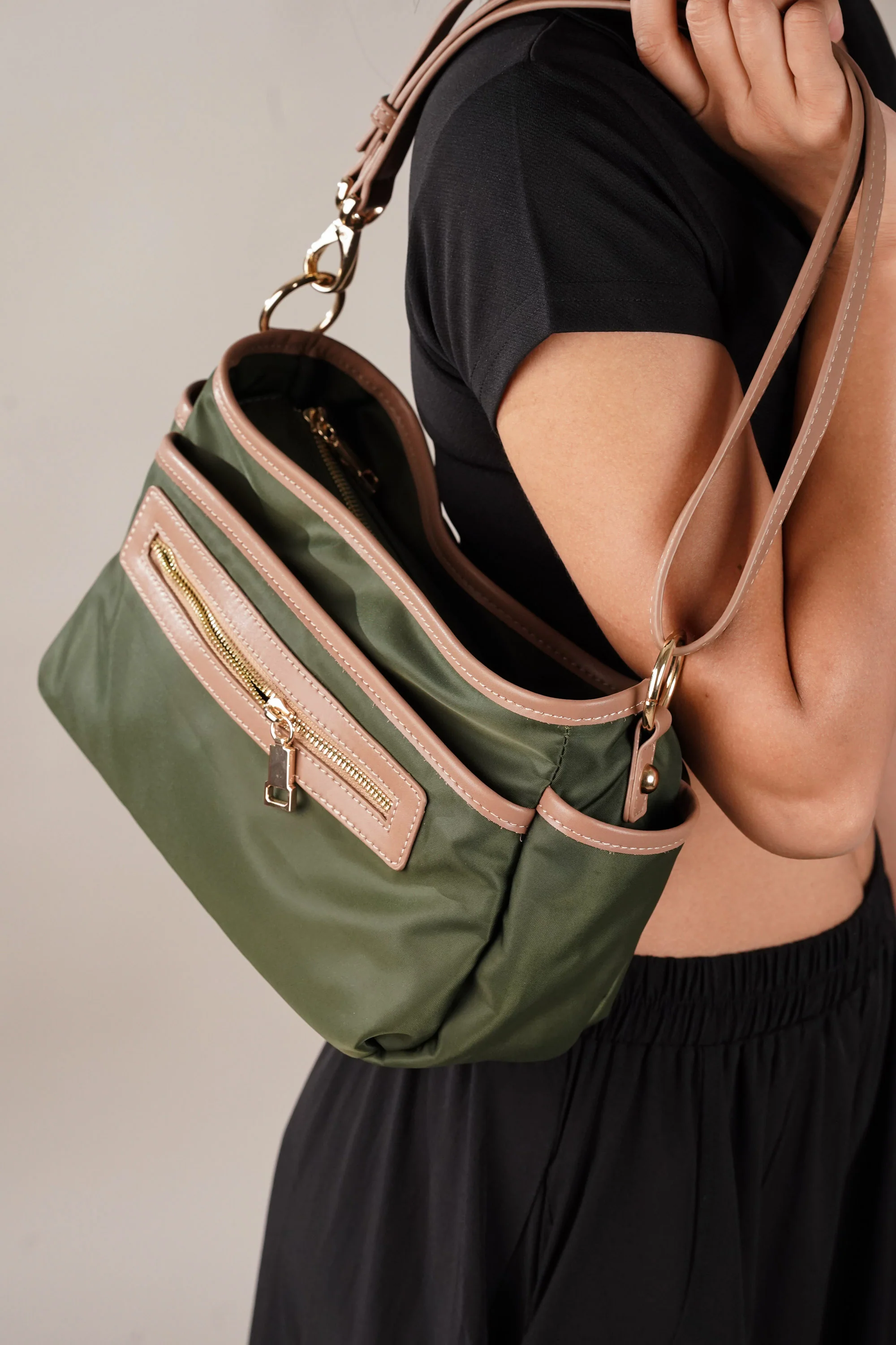 Army Green Streetwear Bag