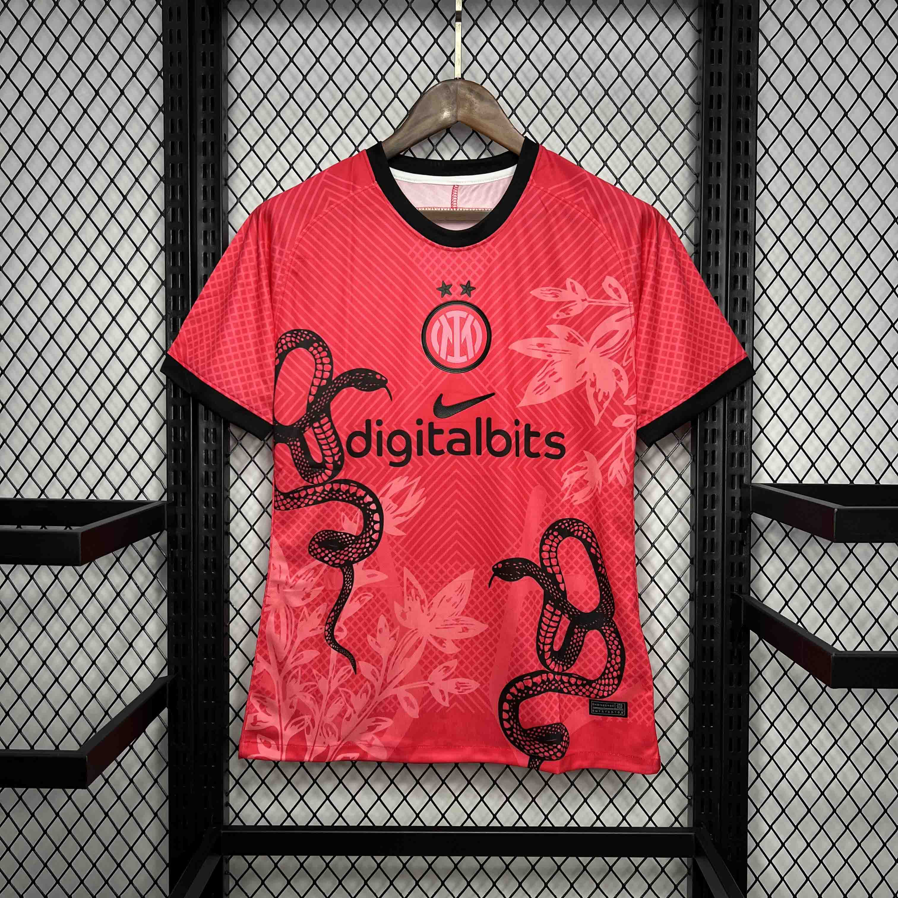 Inter Milan Soccer Jersey Snake Special Edition Custom Shirt 2024/25