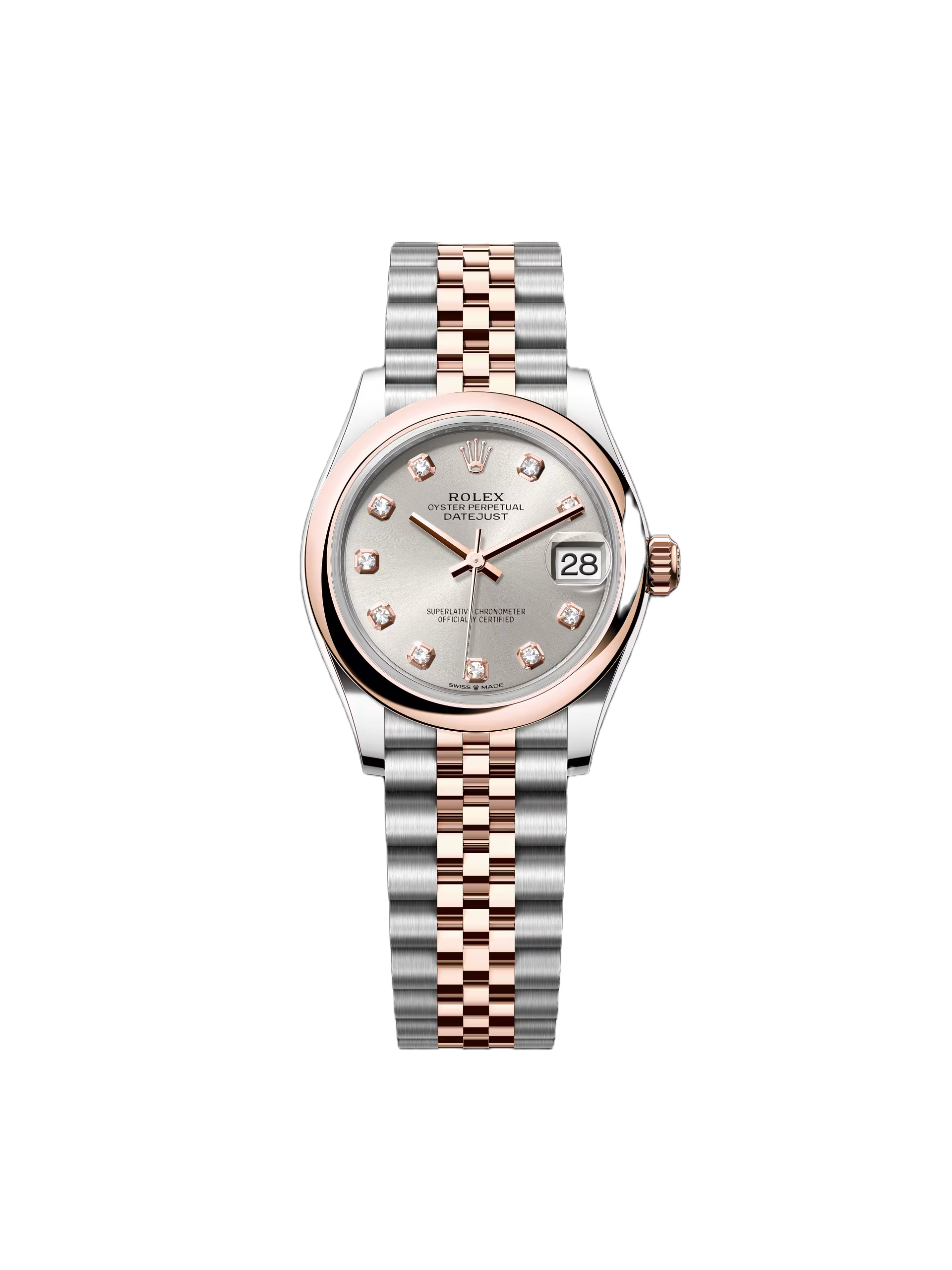 [2026 Mirror Grade]RLX Datejust m278241-0015/0016 Silver 31mm Dial Oyster Bracelet Watch
