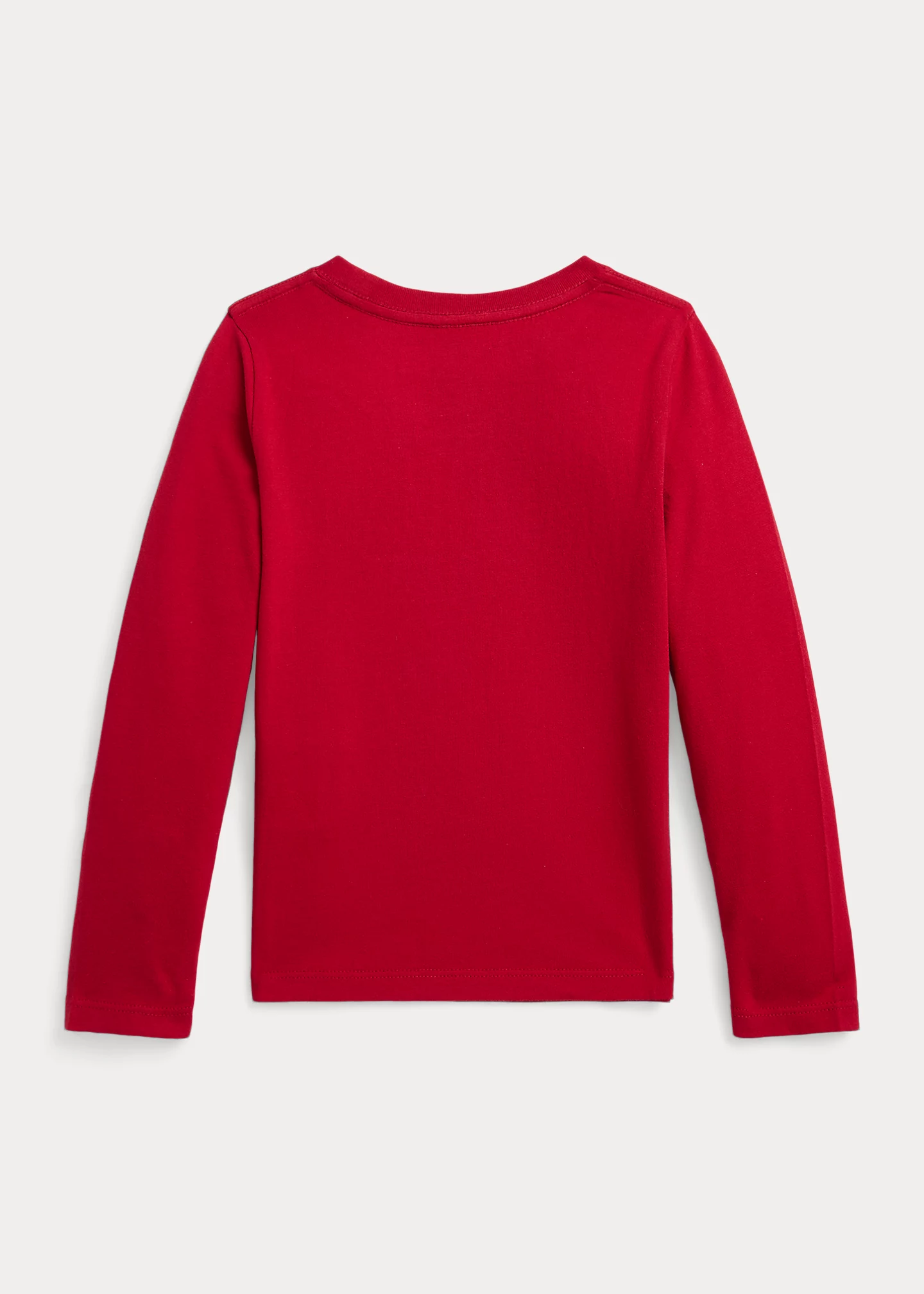 Plaid-Logo Jersey Long-Sleeve Tee