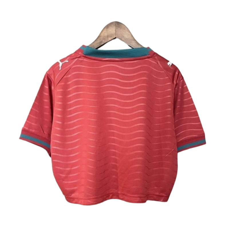 Portugal World Cup 2026 Home Women's Crop Top Fan Version