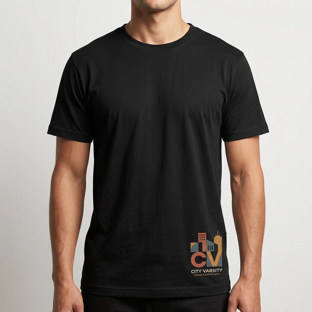 City Varsity Tee, Vintage Athletic Graphic T-Shirt, Unisex Streetwear Shirt CityTee2