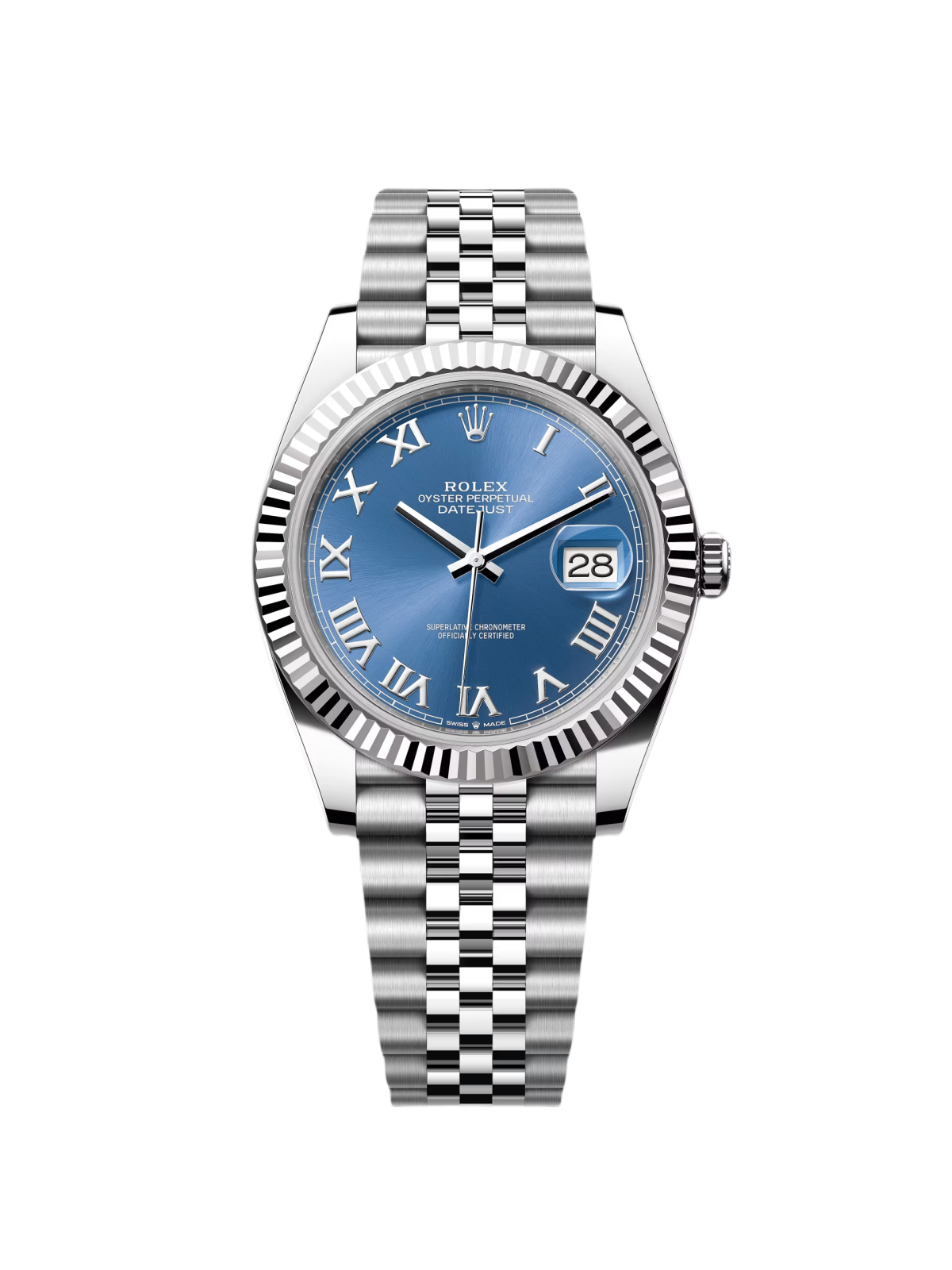 [2026 Mirror Grade]RLX  Datejust 41mm 126334 Blue Roman Oyster Stainless Steel Men’s Watch