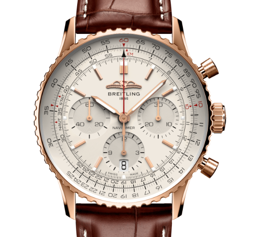 [2026 Mirror Grade]Breitling RB0139211G1P1 Navitimer B01 Silver Dial - Νew