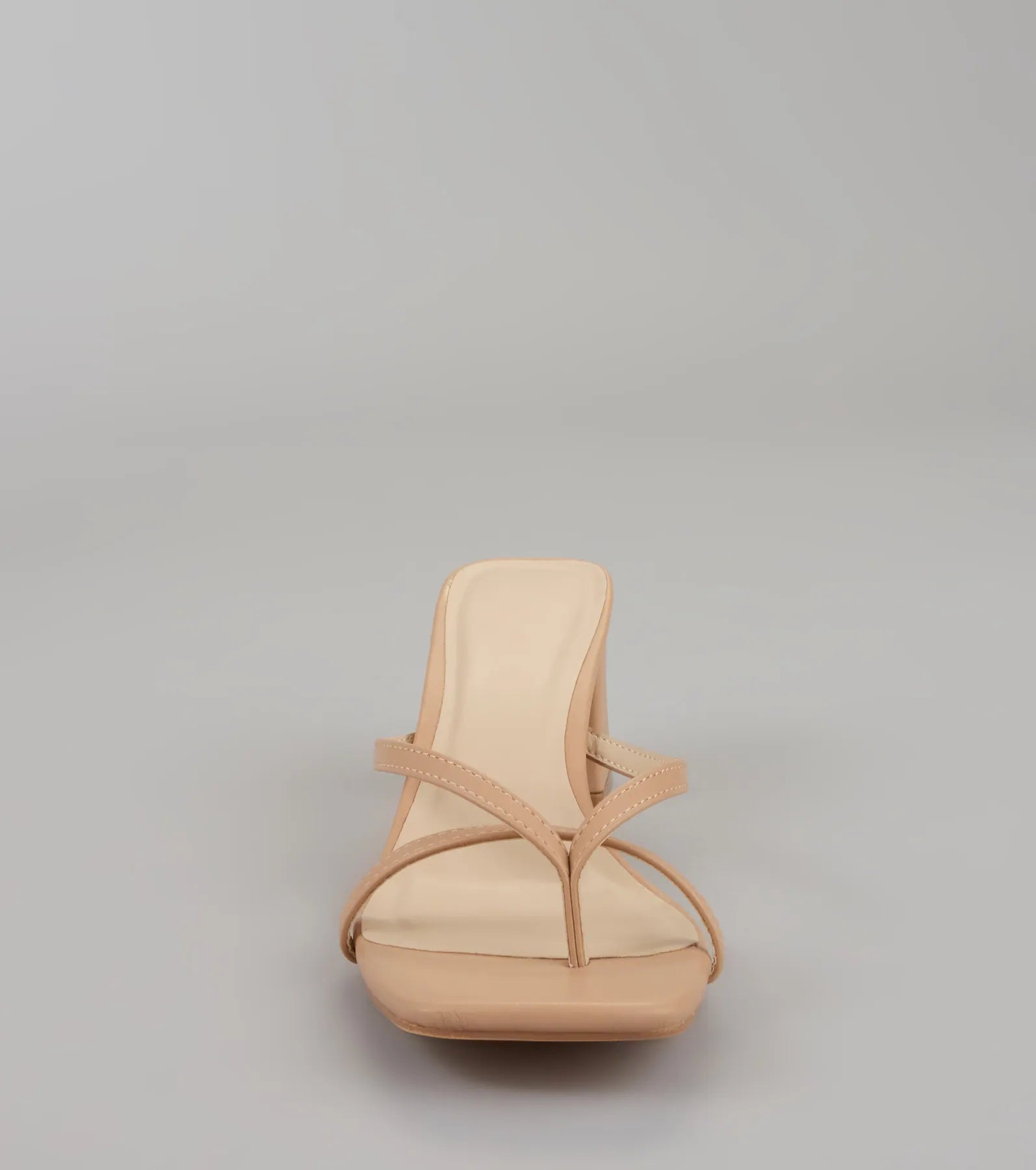 Can’t Talk. Busy Strutting Block Heel Mules