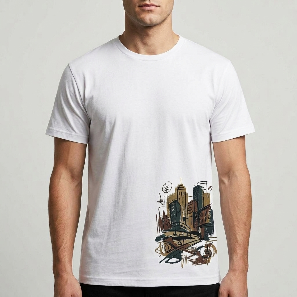 City Varsity Tee, Vintage Athletic Graphic T-Shirt, Unisex Streetwear Shirt CityTee3