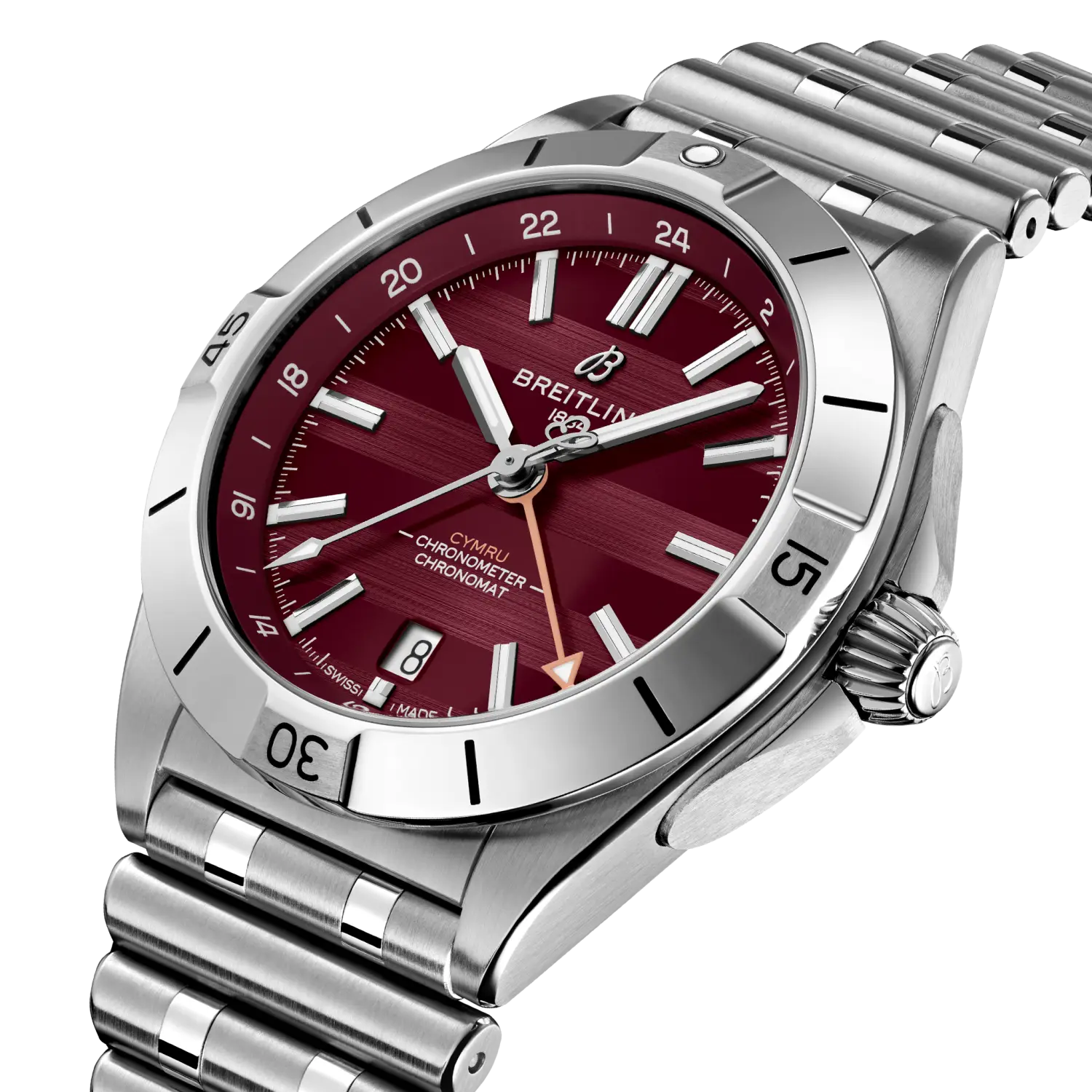 [2026 Mirror Grade]Breitling Chronomat Automatic GMT 40 Six Nations Wales A323988B1K1A1