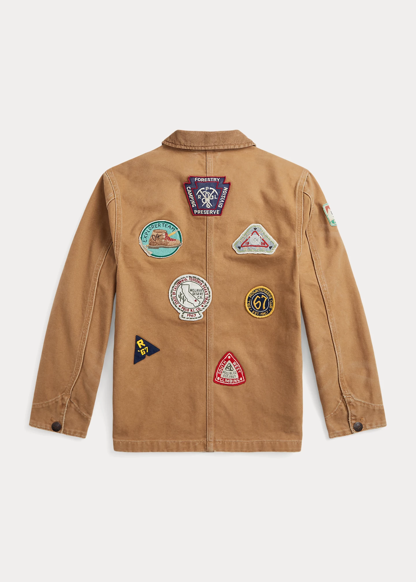Outdoors-Patch Canvas Field Jacket
