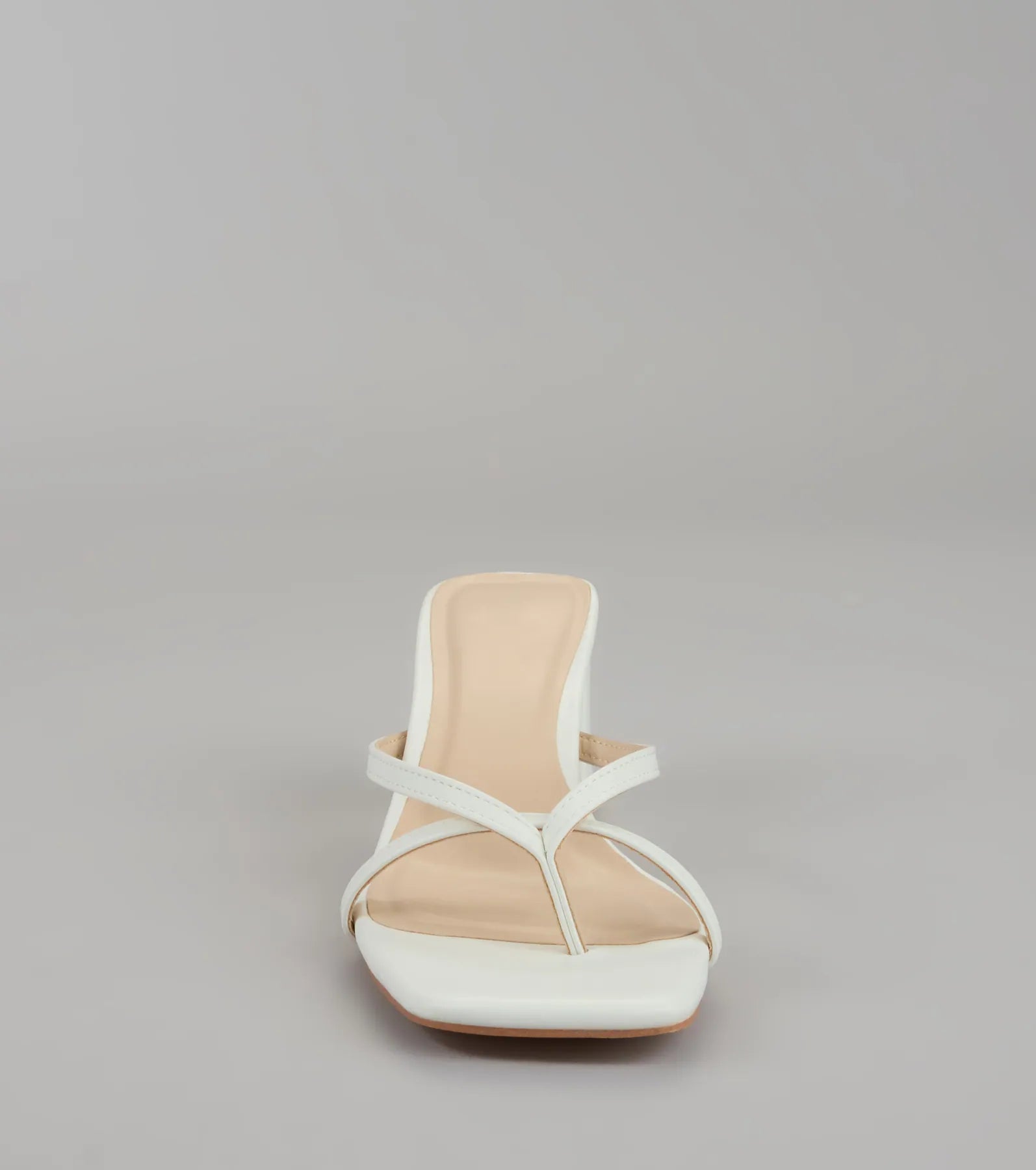 Can’t Talk. Busy Strutting Block Heel Mules