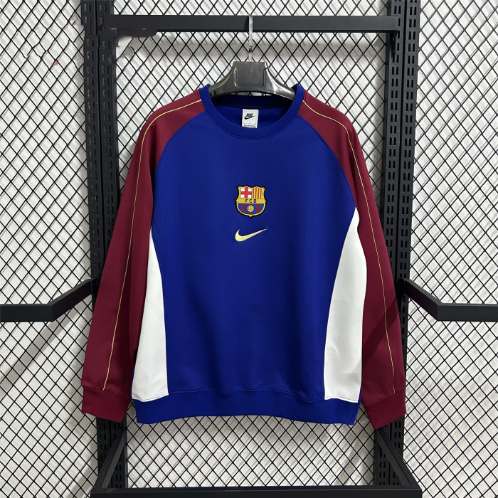 Barcelona Training Kit Casual Sweatshirt Blue 2025/26