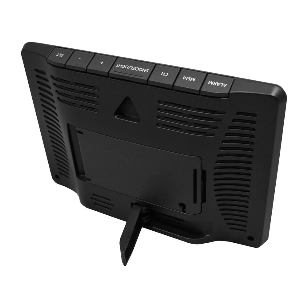 BLAUPUNKT Stacja pogodowa Blaupunkt WS40BK, z 3 czujnikami zewnętrznymi, czarna