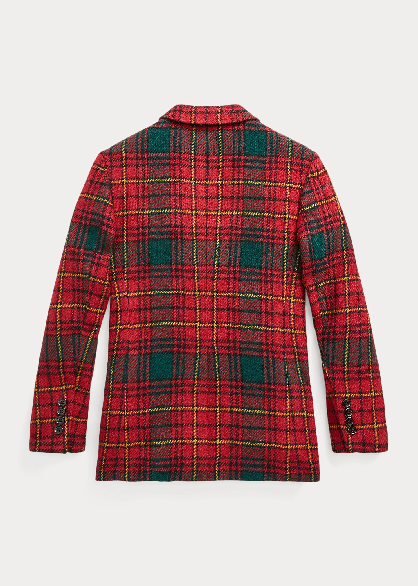Plaid Wool Sport Coat