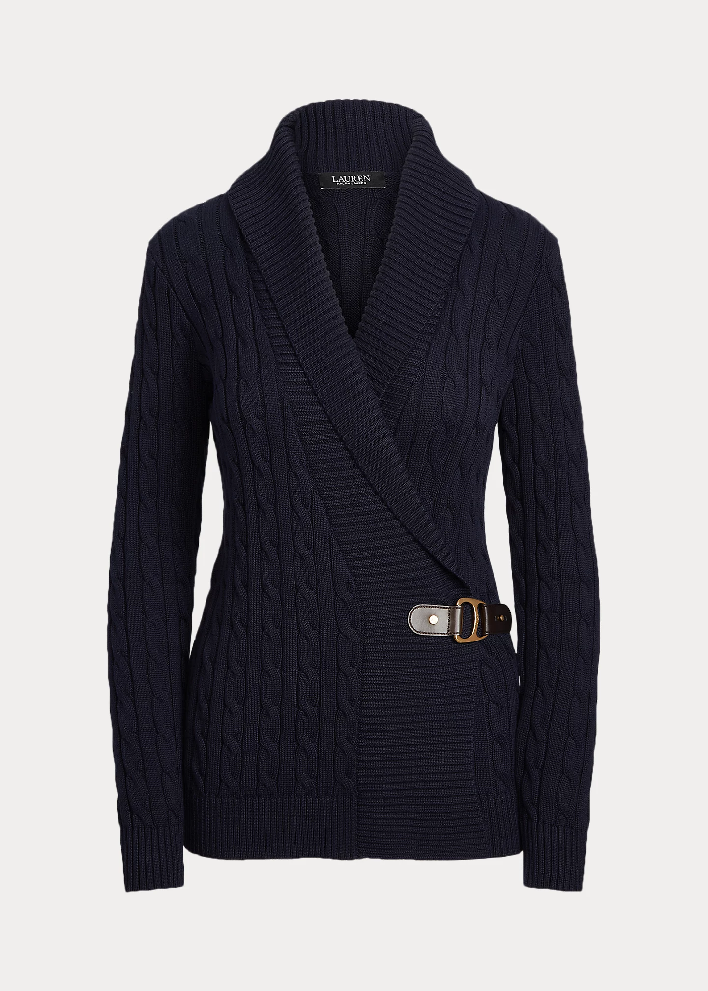 Buckled Cotton Sweater