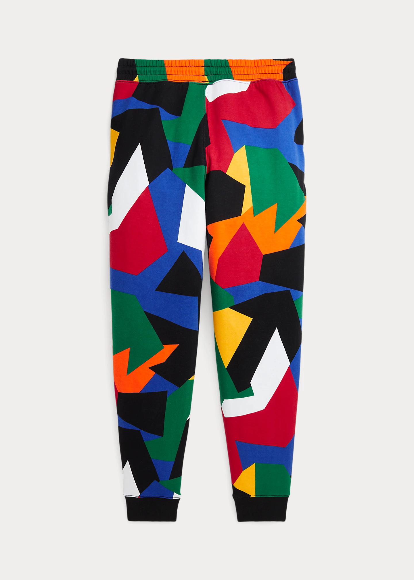 Abstract-Print Double-Knit Jogger Pant