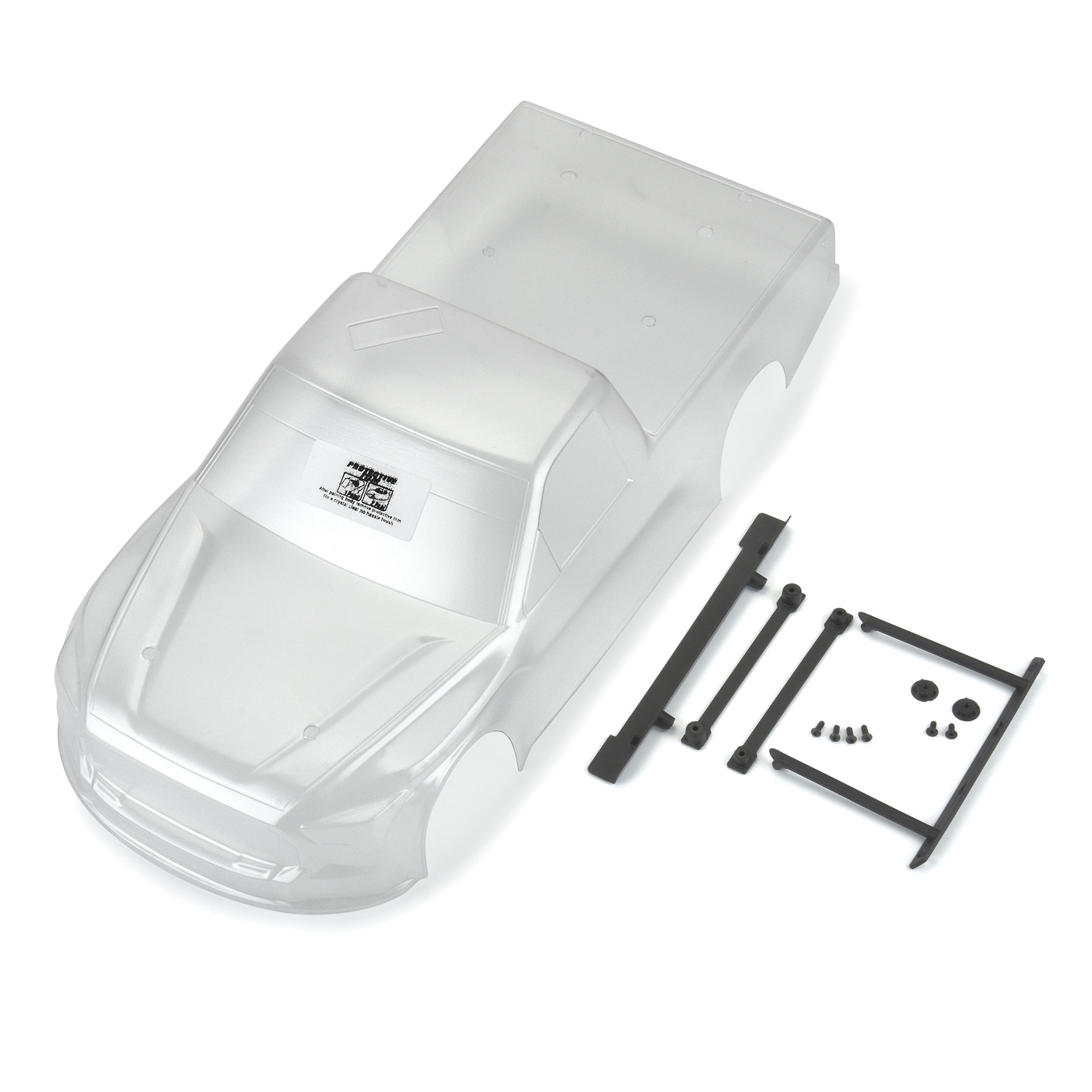 1/12 Pre-Cut 2024 Toyota Tundra Truck Clear Body: Losi NASCAR