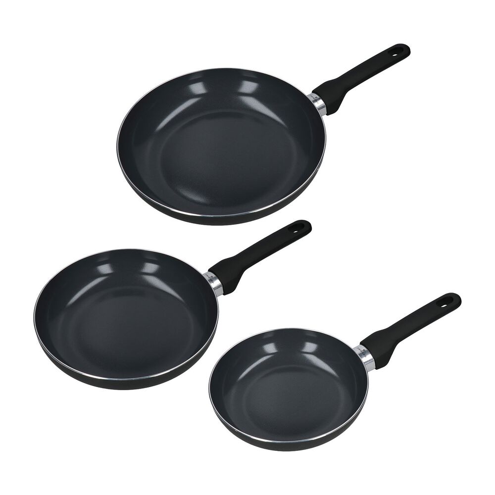 ZWIEGER Zestaw patelni Zwieger Virtu, 3 elementy, czarne