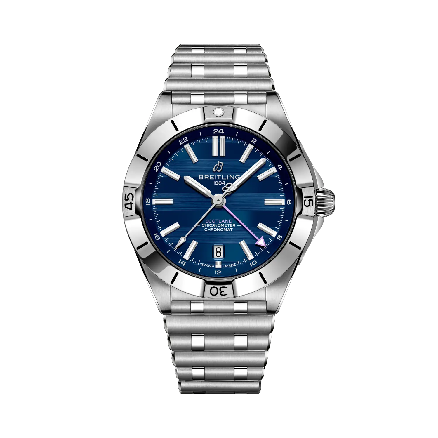 [2026 Mirror Grade]Breitling Chronomat Automatic GMT 40 Six Nations Scotland A323986B1C1A1