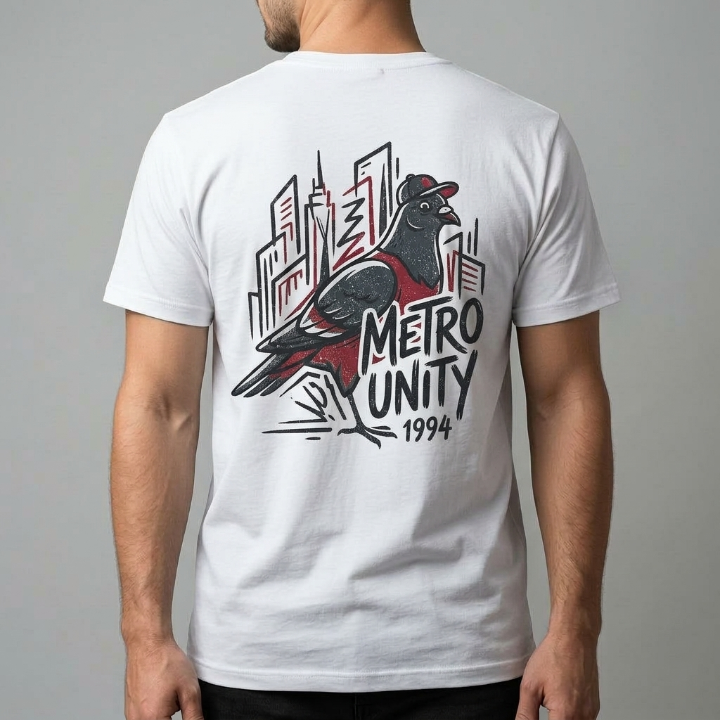City Varsity Tee, Vintage Athletic Graphic T-Shirt, Unisex Streetwear Shirt CityTee7