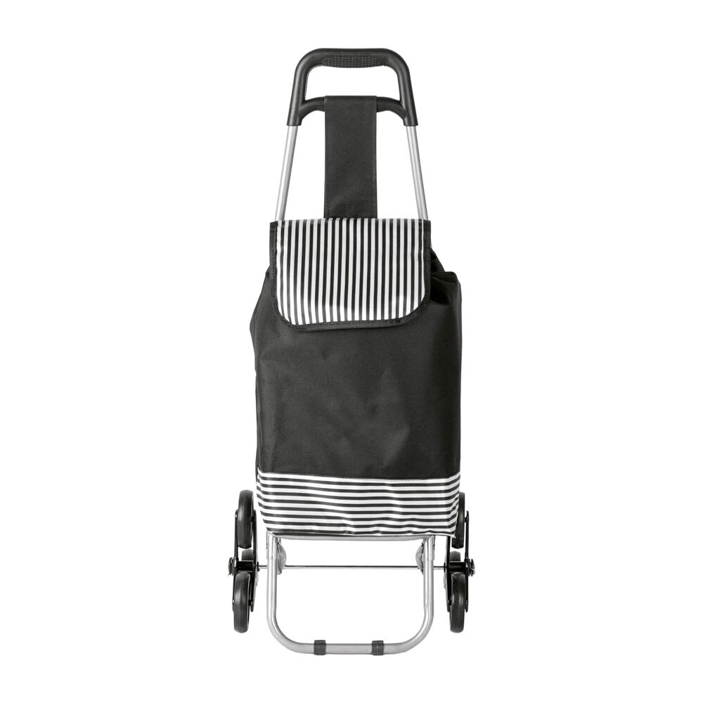 TADAR Wózek na zakupy Tadar Black, 25 l, 3 kółka, czarny