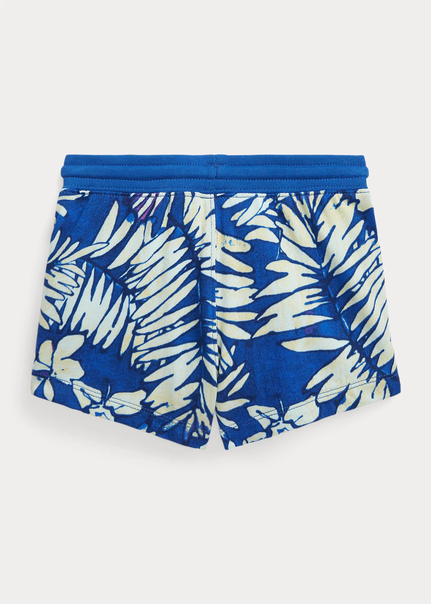 Tropical-Print Spa Terry Short
