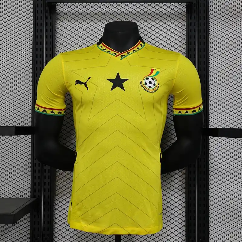 Ghana Authentic Soccer Jersey Away Shirt World Cup 2024-25