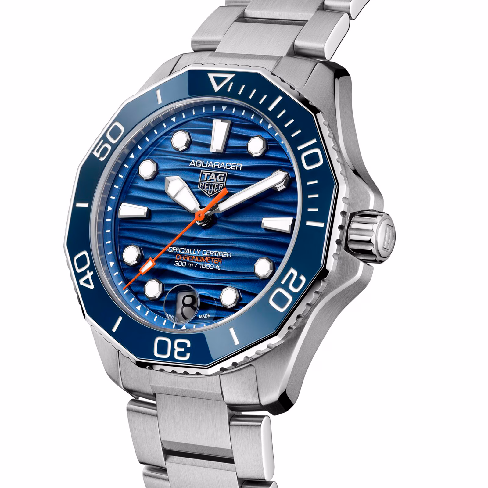 [2026 Mirror Grade]TAG Heuer Aquaracer Professional 300 Date 42mm Mens Watch Blue WBP5111.BA0013