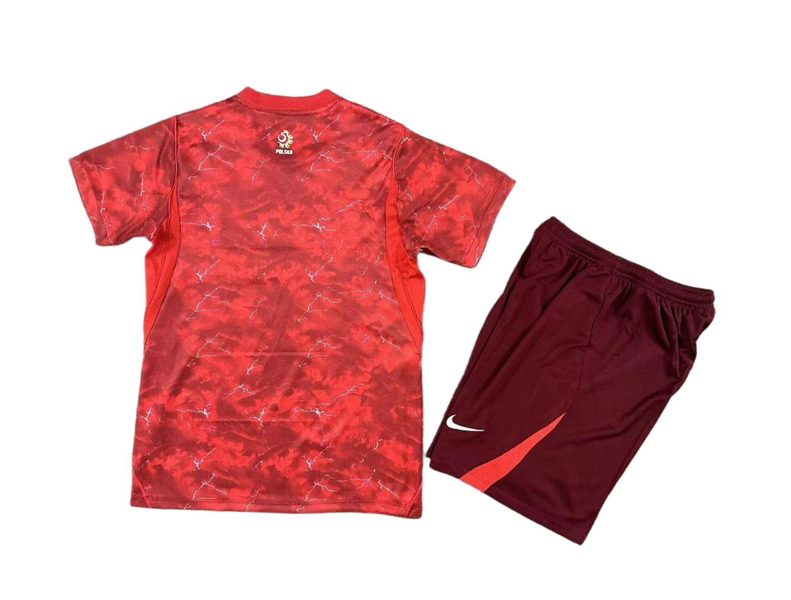 World Cup 2026 Poland Away Kids Kit Football Jersey+Shorts