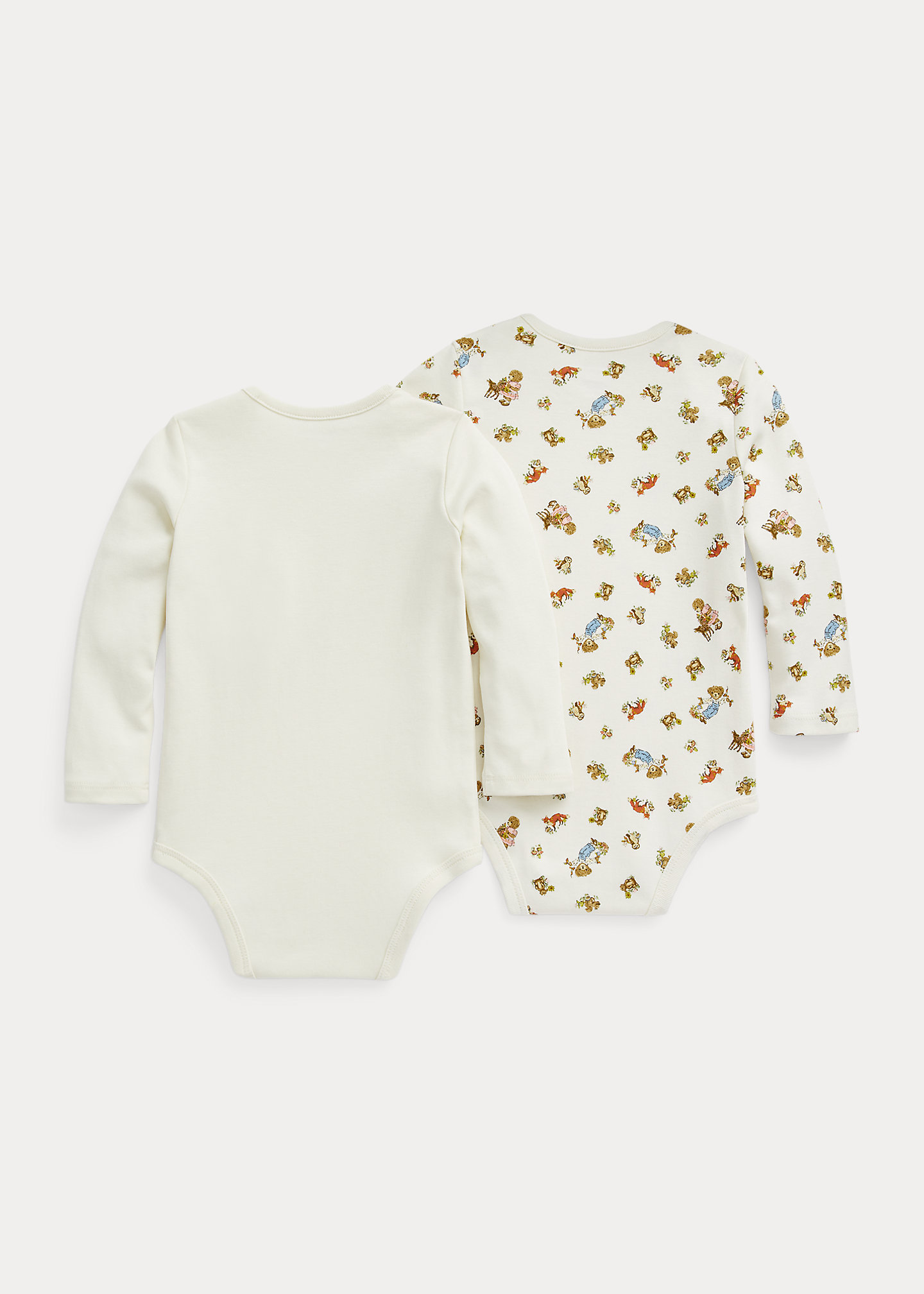 Polo Bear Cotton Bodysuit 2-Pack