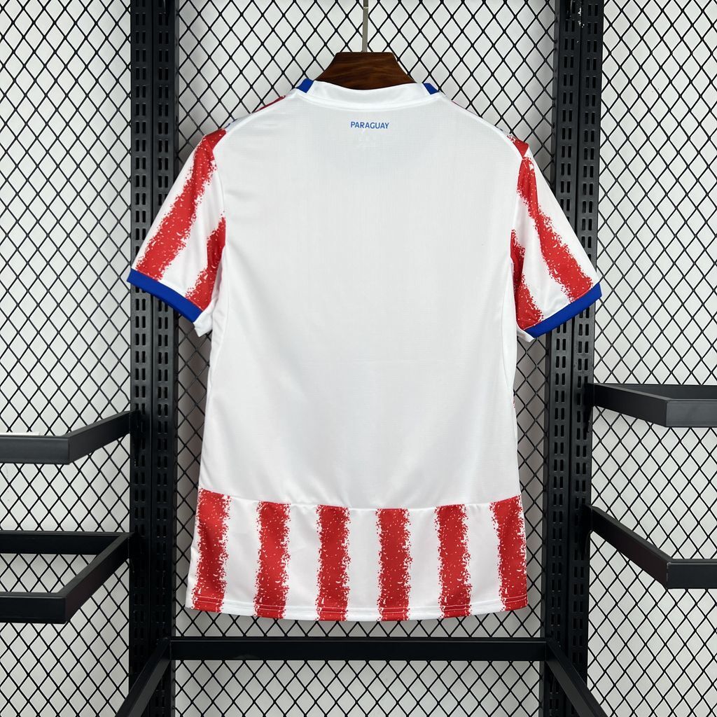 Paraguay Soccer Jersey Home Custom Shirt World Cup 2026