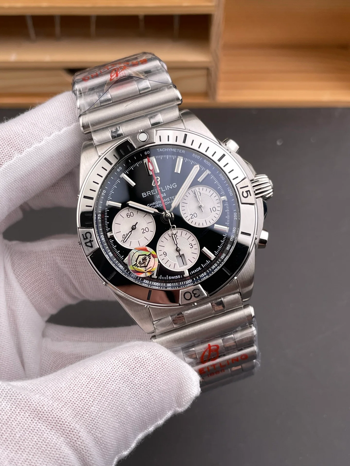 Chronomat B01 Black Dial