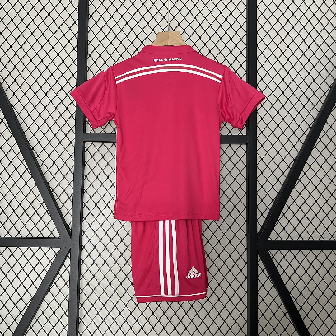Real Madrid Retro Jersey Away Kids Kit Jersey+Shorts 2014/15
